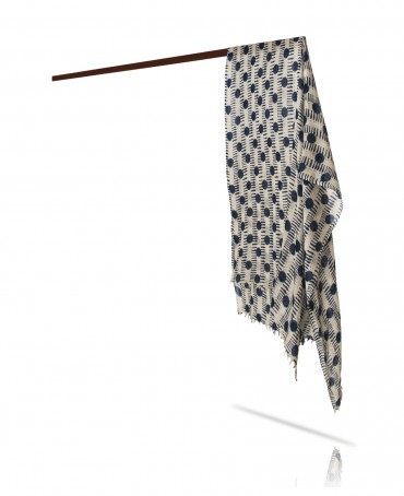 Палантин Женский W40-POINTS/BLEU